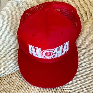 Aloha LA Clippers Snap Back Style Trucker Baseball Hat